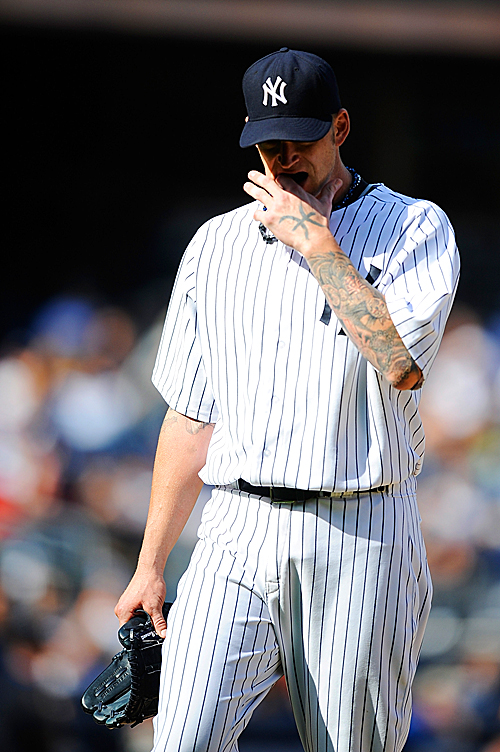 Minnesota Twins v New York Yankees he Yankees will have to look elsewhere to move Burnett. Patrick McDermott/Getty Images