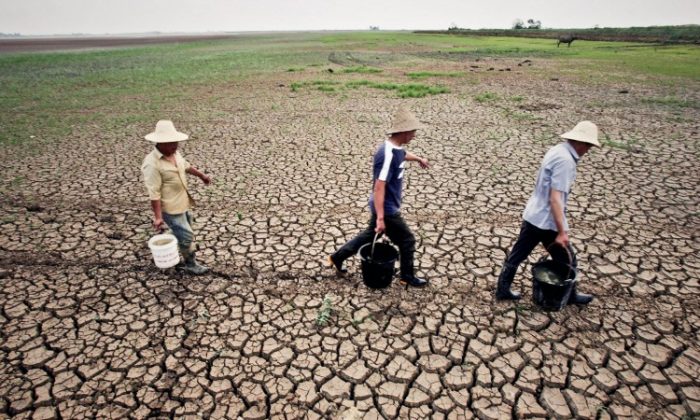 Wuhan is suffering from the worst drought in 60 years.  (From a source inside China)