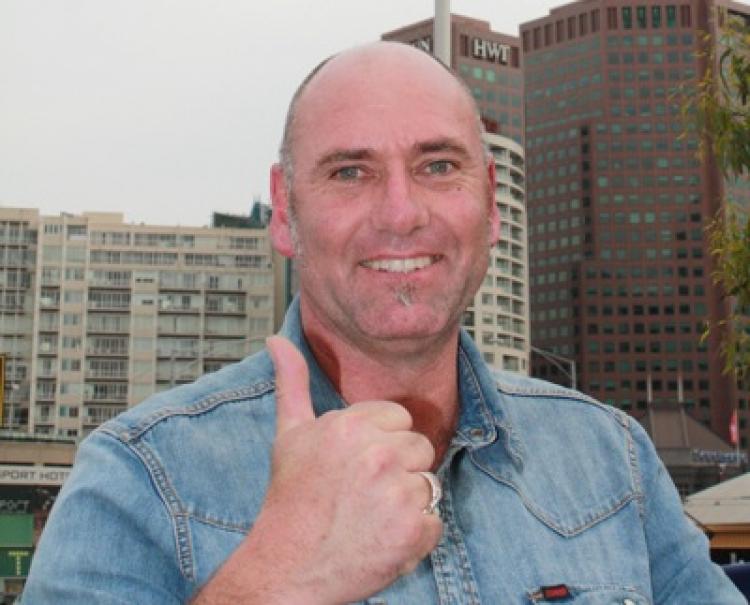 Cam Henderson expects Collingwood to win. The Australia's Got Talent runner-up will sing Advance Australia Fair in the pre-match entertainment at the Melbourne Cricket Ground. (David Bryceson/The Epoch Times) Cam Henderson expects Collingwood to win. The Australia's Got Talent runner-up will sing Advance Australia Fair in the pre-match entertainment at the Melbourne Cricket Ground. (David Bryceson/The Epoch Times)