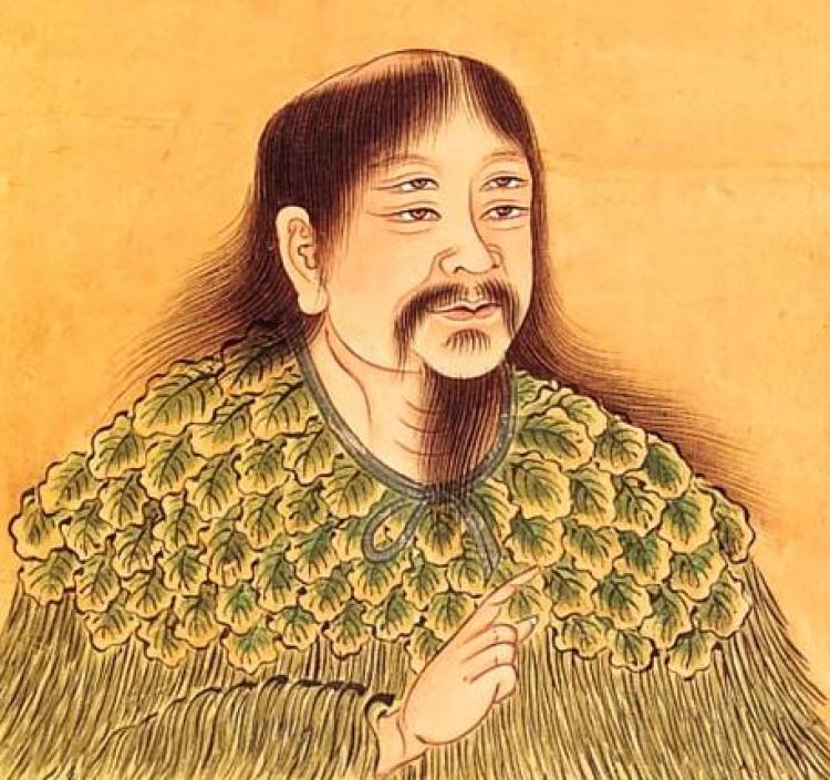Portrait of Cangjie. (Wikimedia Commons) Portrait of Cangjie. (Wikimedia Commons)