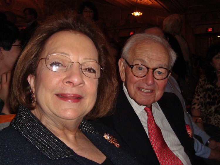 CaroleandJosephShanisedited Carole Price Shanis and Joseph Shanis attend Shen Yun