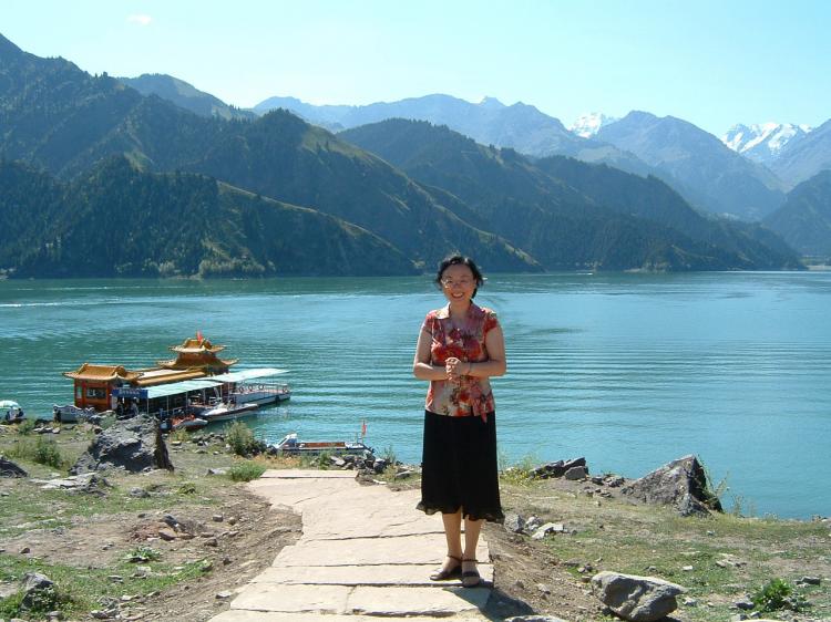 Ms. Ma Jinhua was arrested a few days before her  visit to the U.S. and was forced to undergo brainwashing in an attempt to get her to renounce Falun Gong. (Joanna Wang)