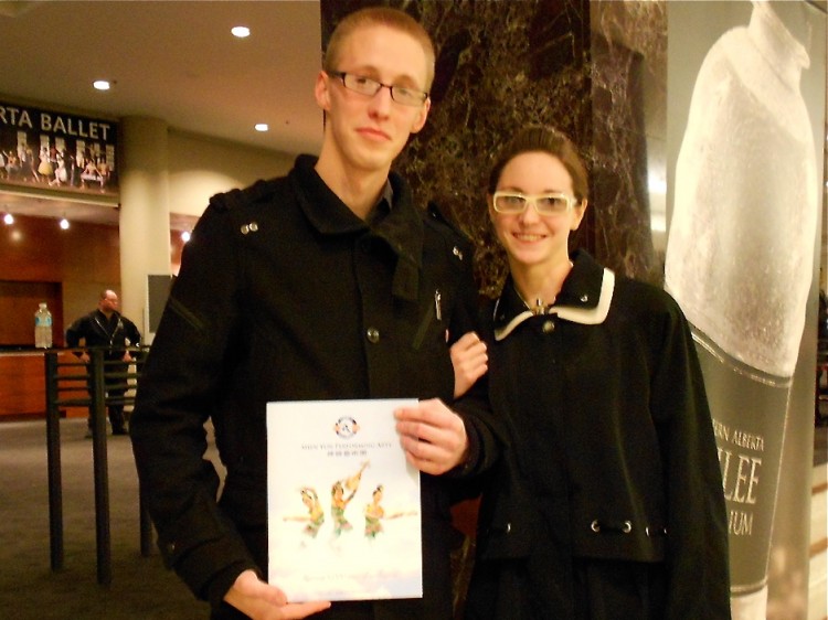 Calla Stephens and Kyle Makowski_DSCN0261 Calla Stephens and Kyle Makowski attend Shen Yun