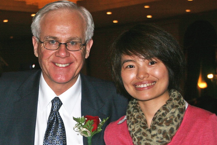 MP Bob Dechert and Xinhua reporter Shi Rong in an undated photo sent to government and media contacts from Shi's email account last week. MP Bob Dechert and Xinhua reporter Shi Rong in an undated photo sent to government and media contacts from Shi's email account last week.