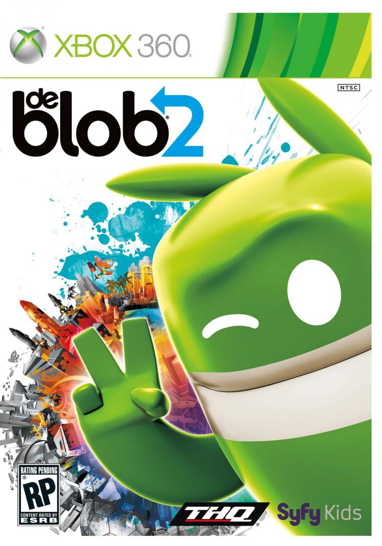 De Blob 2 (Courtesy of THQ) De Blob 2 (Courtesy of THQ)