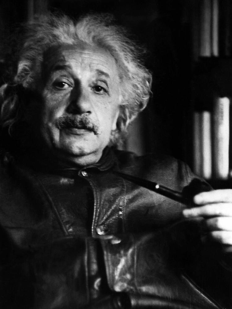 Albert Einstein at Princeton University in February 1938. Einstein was awarded the Nobel Prize for Physics in 1921. His four papers on relativity theory were credited with changing the way we view the Universe. (AFP/Getty Images ) Albert Einstein at Princeton University in February 1938. Einstein was awarded the Nobel Prize for Physics in 1921. His four papers on relativity theory were credited with changing the way we view the Universe. (AFP/Getty Images )