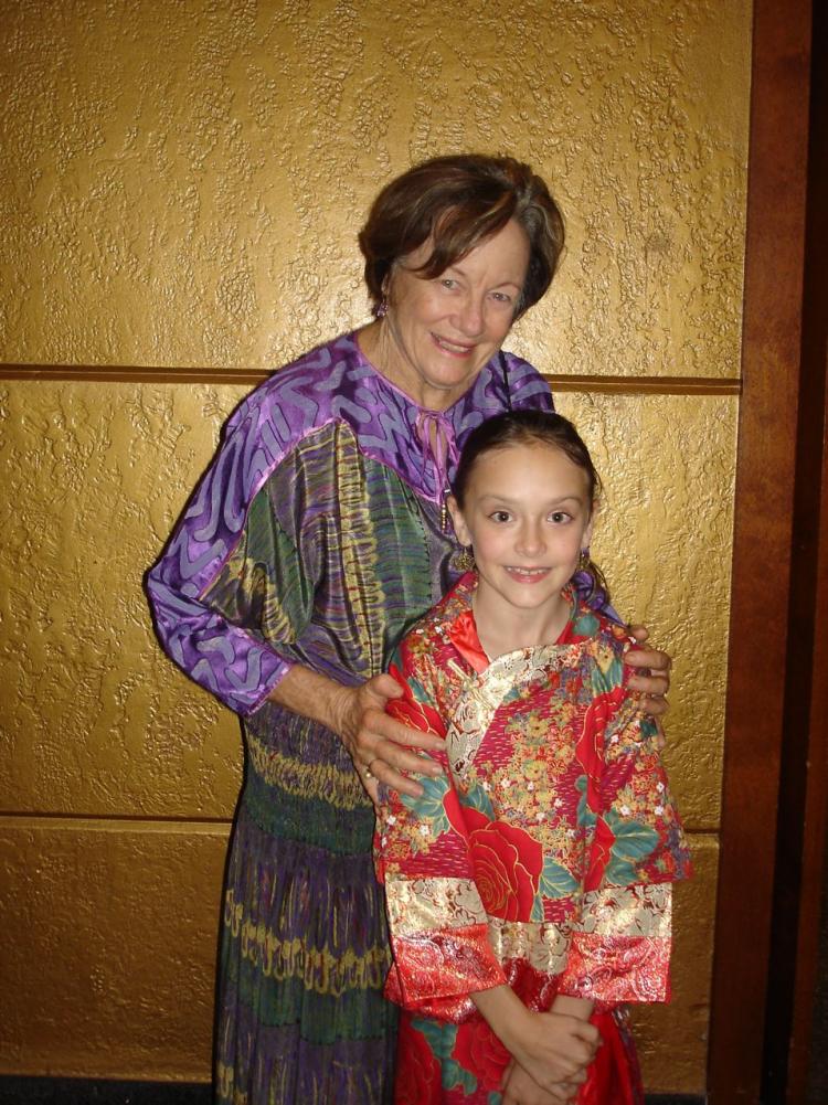 Ms. Wilson attended the performance with her granddaughter, Bella. (Emma-Kate/The Epoch Times) Ms. Wilson attended the performance with her granddaughter, Bella. (Emma-Kate/The Epoch Times)