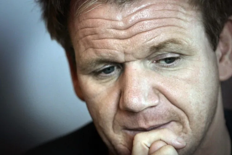A file photo of famed British chef Gordon Ramsey in Amsterdam on Nov. 13, 2006. (Rick Nederstigt/AFP/Getty Images)