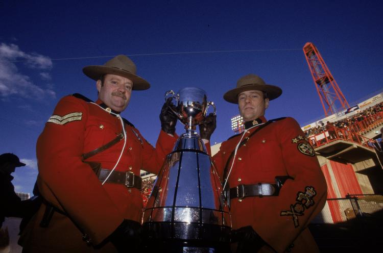 GREY CUP: This is what the Alouettes and Stampeders will be fighting for this Sunday. (Craig Klem/Allsport) GREY CUP: This is what the Alouettes and Stampeders will be fighting for this Sunday. (Craig Klem/Allsport)