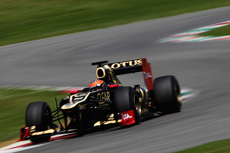 Formula 1 Teams Take Part In In-Season Testing Romain Grosjean set Wednesday's fastest time during Formula One Testing at the Mugello Circuit, tied by Kamui Kobayashi in the closing minutes. Andrew Hone/Getty Images
