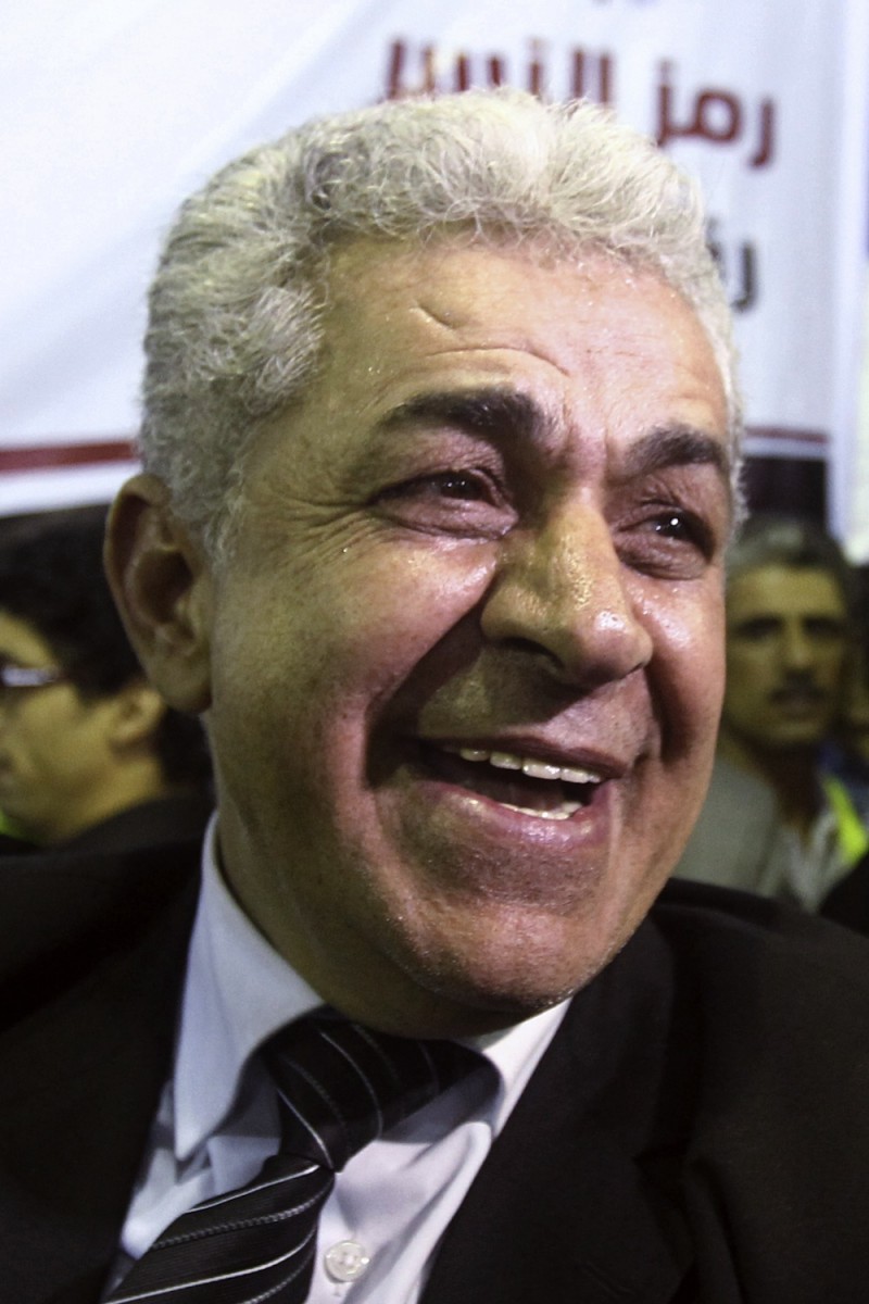 Egyptian presidential candidate Hamdin Sabahi at a campaign rally late on May 18. Sabahi heads the Karama party, an offshoot of the Nasserist party. (Khaled Desouki/AFP/GettyImages) Epoch Times Photo