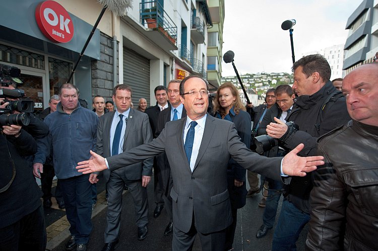 Socialist Party candidate François Hollande Socialist Party candidate François Hollande