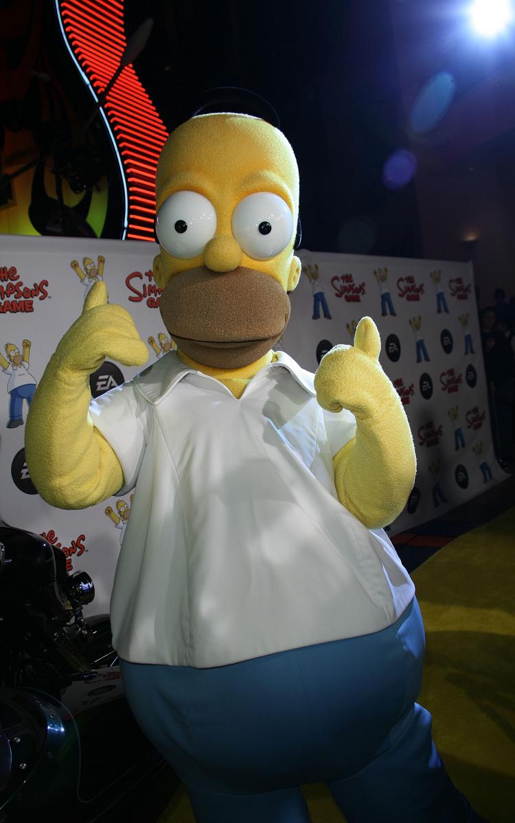 Homer Simpson Tops List Of 100 Greatest Characters