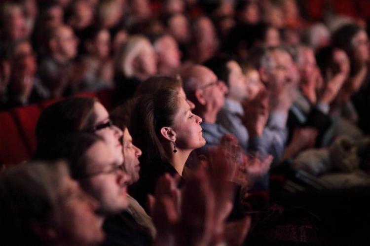 The Audience in Montreal enjoying the first performance. (Sun Dali/The Epoch Times) The Audience in Montreal enjoying the first performance. (Sun Dali/The Epoch Times)
