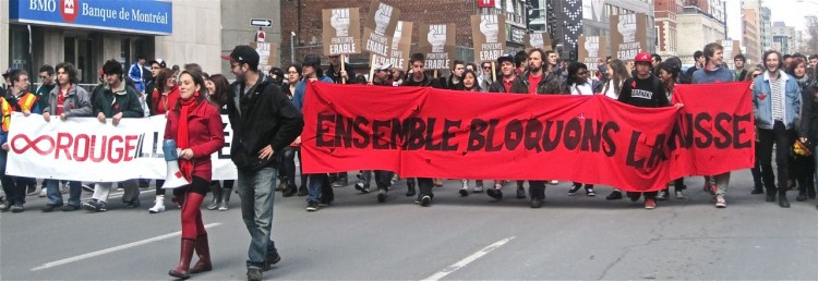 Students march Students march