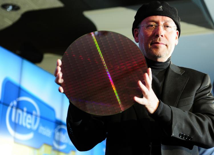 FAULTY: Mooly Eden, Intel vice president for communications, shows off Intel's new chip, code-named Sandy Bridge, at the 2011 International Consumer Electronics Show Jan. 5 in Las Vegas, NV.(Robyn Beck/AFP/Getty Images) FAULTY: Mooly Eden, Intel vice president for communications, shows off Intel's new chip, code-named Sandy Bridge, at the 2011 International Consumer Electronics Show Jan. 5 in Las Vegas, NV.(Robyn Beck/AFP/Getty Images)
