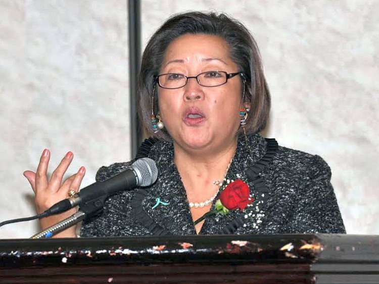Jane Pan speaking for the Hepatitis B Initiative of Washington, D.C, Oct. 23, 2011. (Tam Duong) Jane Pan speaking for the Hepatitis B Initiative of Washington, D.C, Oct. 23, 2011. (Tam Duong)