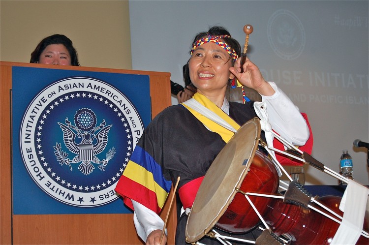 Korean Drummer at Emory Epoch Times Photo