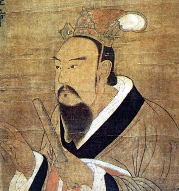Emperor Wu of Liang. (Wikimedia Commons)