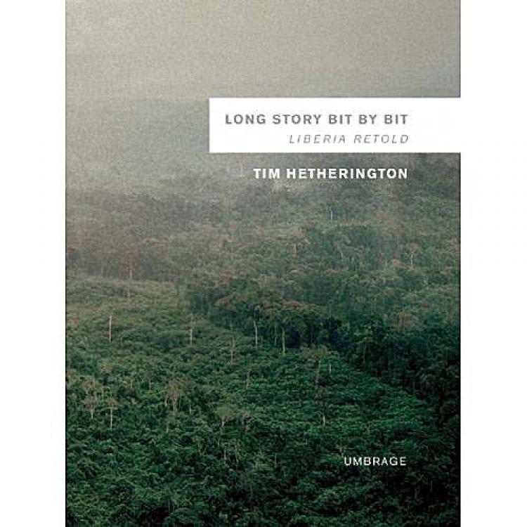 Photojournalist and videographer Tim Hetherington uses insightful images to tell the sad story of war-torn Libera in his book, 'Long Story Bit by Bit: Liberia Retold'. (amazon.com) Photojournalist and videographer Tim Hetherington uses insightful images to tell the sad story of war-torn Libera in his book, 'Long Story Bit by Bit: Liberia Retold'. (amazon.com)