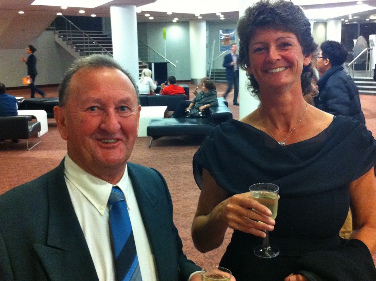 Lyanne+Clark++Herb Herb Blakemore with Leanne Clark attend Shen Yun