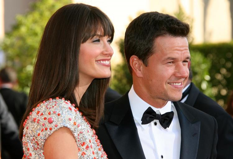 Mark Wahlberg and his wife Rhea Durham. (Frazer Harrison/Getty Images ) Mark Wahlberg and his wife Rhea Durham. (Frazer Harrison/Getty Images )