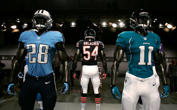 Nike Unveils New NFL Uniforms Nike Unveils New NFL Uniforms