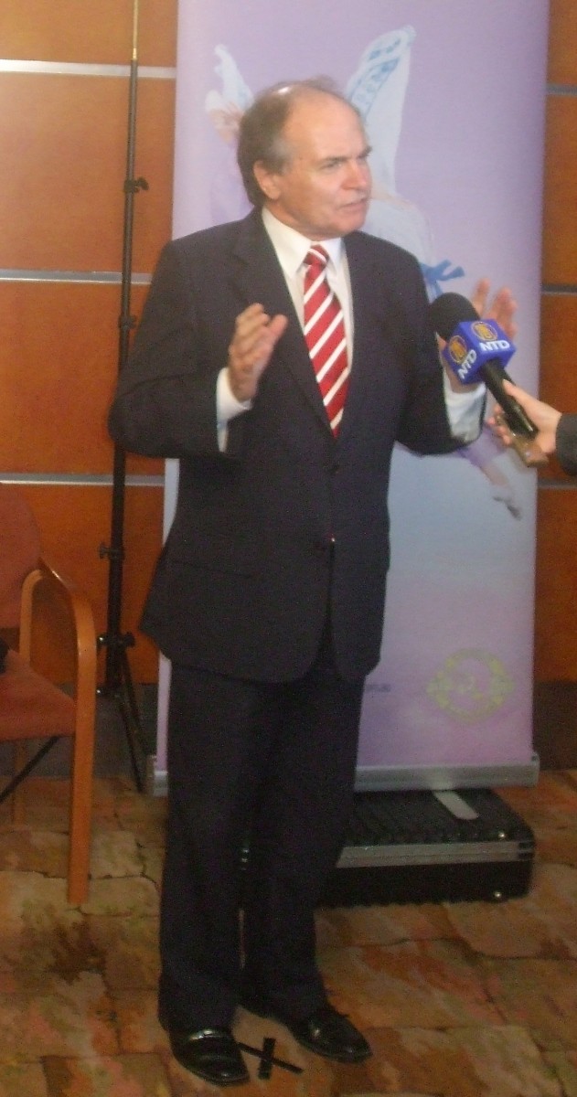 NTD_David_Clark_MP The Honorable David Clarke, MLC, attended Shen Yun