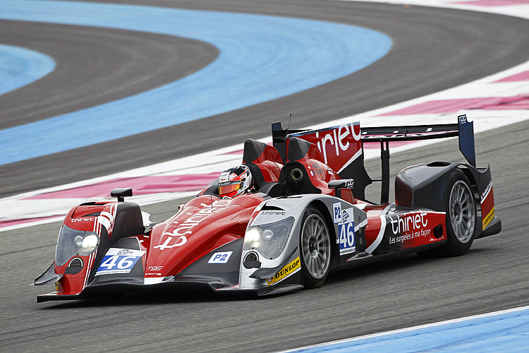 NUmber46P2750 The Theriet-TDS Racing Oreca 03-Nissan ran well and did an excellent job in the pits to win the race. (europeanlemansseries.com)