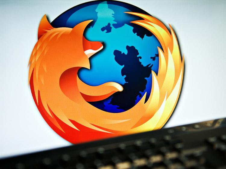A screen displays the logo of the open-source web browser Firefox on July 31, 2009, in London, as the software edges towards it's billionth download within the next twenty four hours. (Leon Neal/AFP/Getty Images)