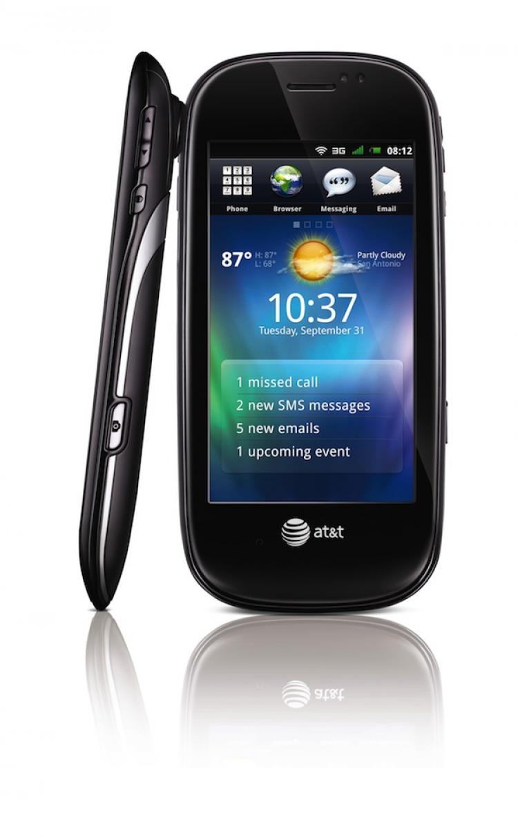 The Dell Aero Smartphone (Courtesy of Dell) The Dell Aero Smartphone (Courtesy of Dell)