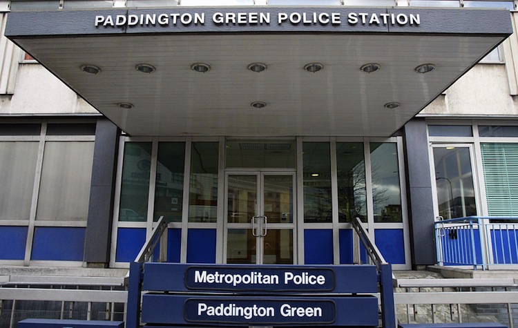 A view taken 09 March 2004 shows the Paddington Green police station in west London. (Nicolas Asfouri/AFP/Getty Images) Epoch Times Photo