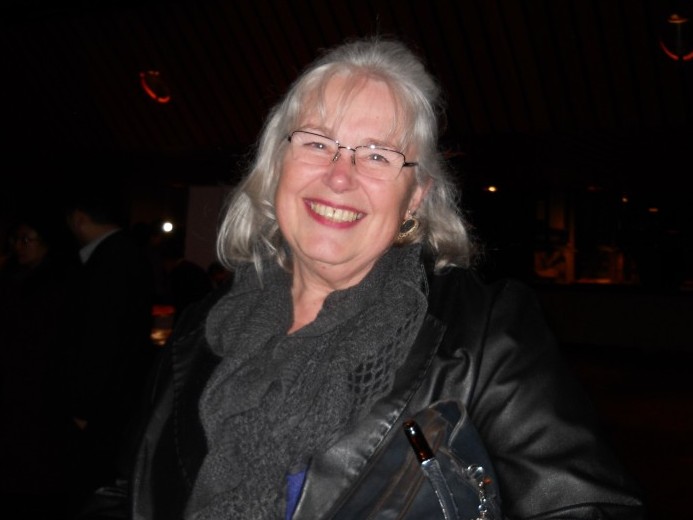 PamMacDonald Costume designer Pamela MacDonald has made costumes for dance and theatre for 40 years, but said there were things done with fabric in Shen Yun's performance Monday night that she had never seen before. (Matthew Little/The Epoch Times)