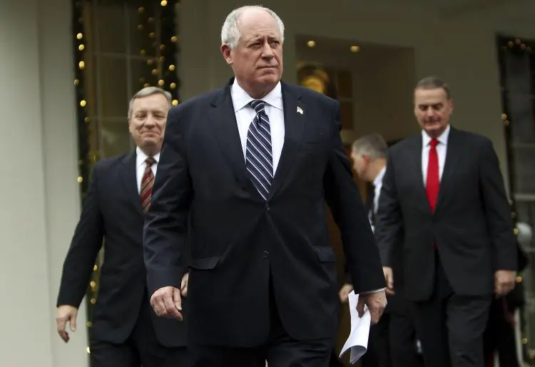 Illinois Gov. Pat Quinn in Washington, DC, on Dec 15, 2009. (Win McNamee/Getty Images)