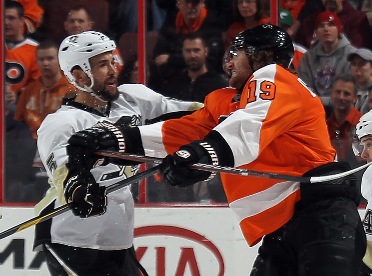 Pittsburgh Penguins v Philadelphia Flyers Pittsburgh and Philadelphia renew their heated rivalry in the first round of the NHL playoffs. (Bruce Bennett/Getty Images)