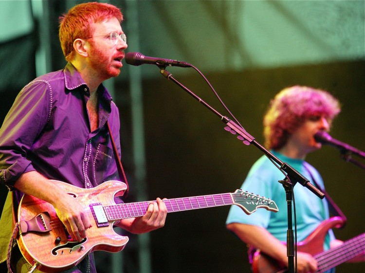 Phish Members Trey Anastasio and Mike Gordon. (Scott Gries/Getty Images) Phish Members Trey Anastasio and Mike Gordon. (Scott Gries/Getty Images)