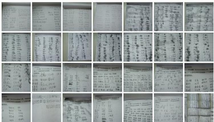 Signatures on petitions opposing pollution (Epoch Times Archive) Signatures on petitions opposing pollution (Epoch Times Archive)