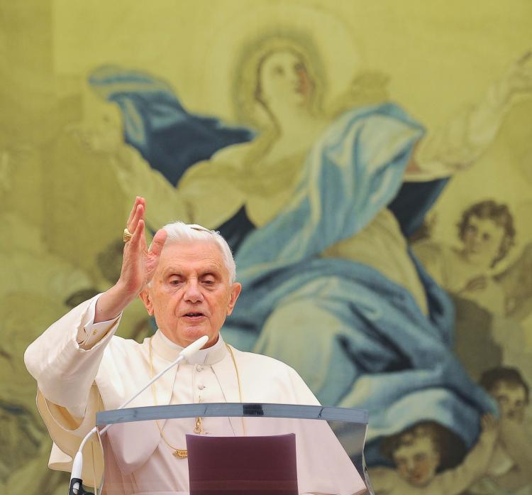 Dublin's catholic archdiocese confirmed on Wednesday that auxiliary bishops Eamonn Walsh and Ray Field tenders for resignation, which were submitted to Pope Benedict XVI on Christmas Eve 2009, were turned down. (Andreas Solaro/AFP/Getty Images) Dublin's catholic archdiocese confirmed on Wednesday that auxiliary bishops Eamonn Walsh and Ray Field tenders for resignation, which were submitted to Pope Benedict XVI on Christmas Eve 2009, were turned down. (Andreas Solaro/AFP/Getty Images)