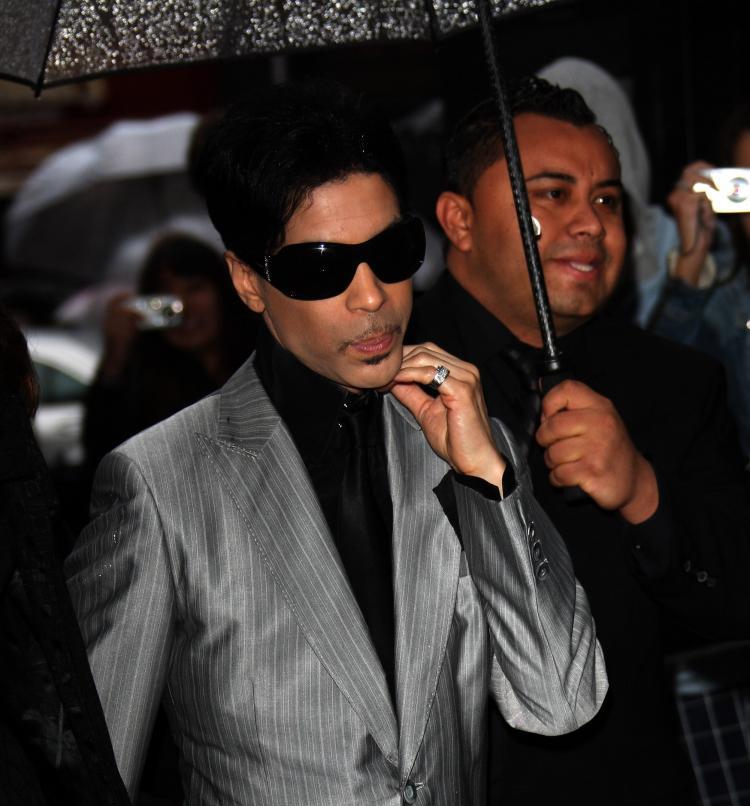 Prince foreclosure: The artist formerly known as Prince arrives at the 2007 The Bourne Ultimatum UK film premiere at the Odeon Leicester Square. (Mj Kim/Getty Images) Prince foreclosure: The artist formerly known as Prince arrives at the 2007 The Bourne Ultimatum UK film premiere at the Odeon Leicester Square. (Mj Kim/Getty Images)
