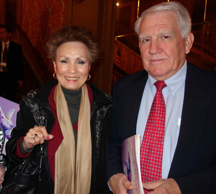 Mr. Richard Johnson, a retired U.S. Army officer, his wife, and their friend Mrs. Loretta Shaffer, were completely amazed with the beauty of Shen Yun Performing Arts on Feb. 12 at the Tennessee Theater. (Mary Silver/The Epoch Times) Mr. Richard Johnson, a retired U.S. Army officer, his wife, and their friend Mrs. Loretta Shaffer, were completely amazed with the beauty of Shen Yun Performing Arts on Feb. 12 at the Tennessee Theater. (Mary Silver/The Epoch Times)