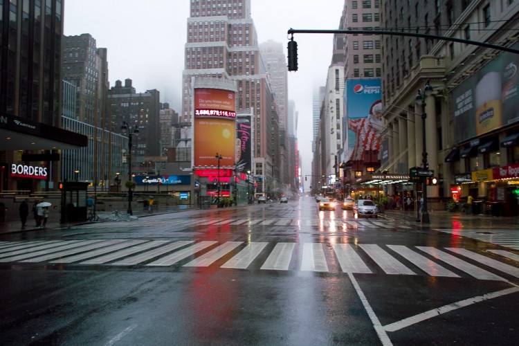 Penn Station on Seventh Avenue and 31st Street. (Chris Kitze/The Epoch Times)