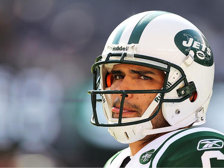 UNLEASHED: New York Jets QB Mark Sanchez threw three TD passes in one of the best performances of his short career. (Al Bello/Getty Images) UNLEASHED: New York Jets QB Mark Sanchez threw three TD passes in one of the best performances of his short career. (Al Bello/Getty Images)