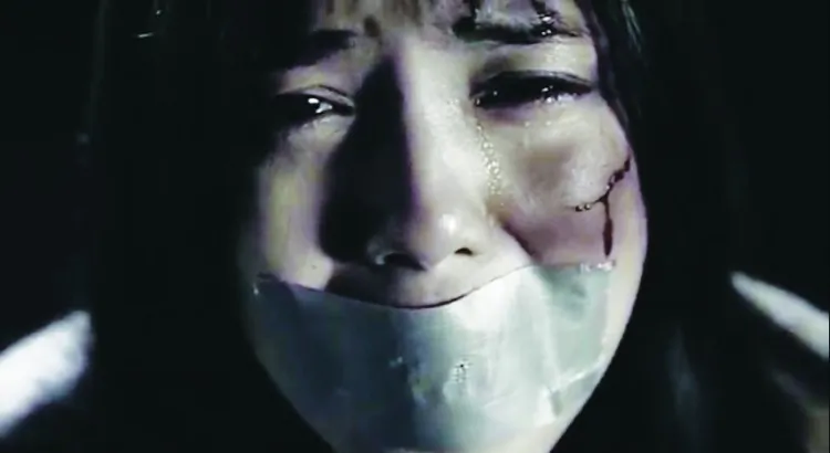 Undated screen shot of a 'Speak Out' TV commercial, part of a new ad campaign to raise awareness about domestic violence and curb an escalating trend of abuse in Edmonton. (Courtesy of Edmonton Police Service)