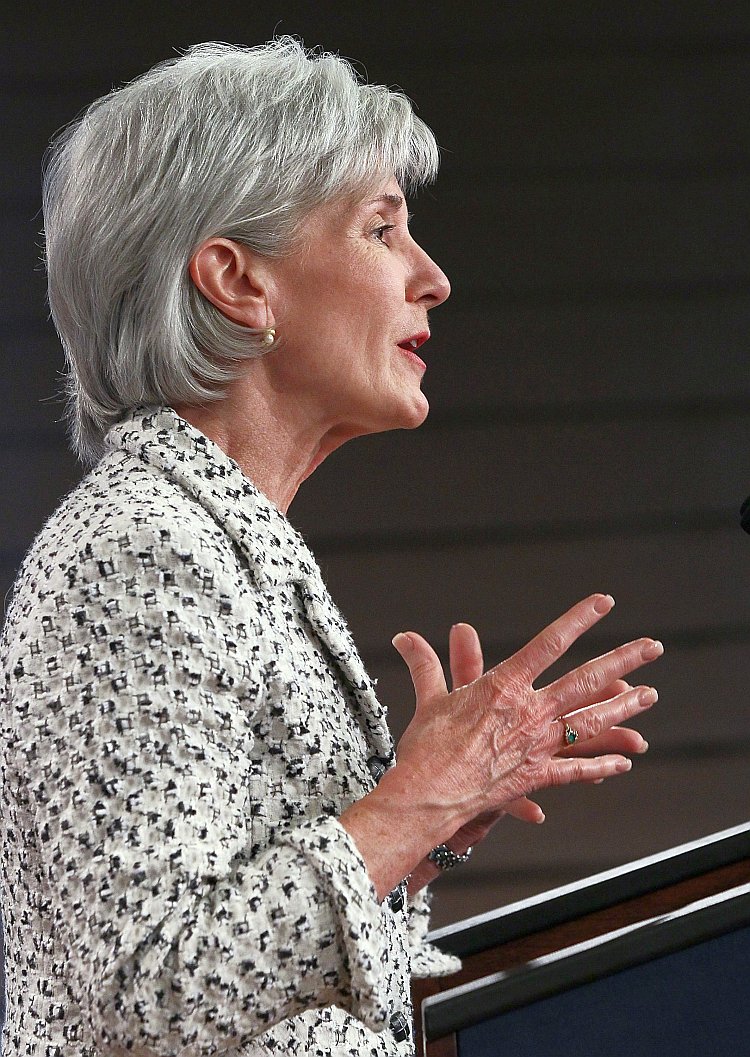 HHS Secretary Kathleen Sebelius HHS Secretary Kathleen Sebelius