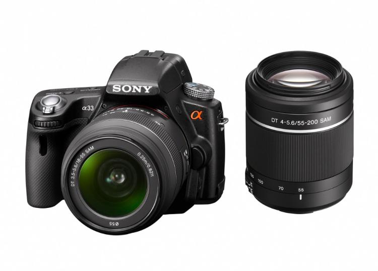 INNOVATION: The Sony Alpha SLT-A33 digital camera features Sony's Single Lens Translucent (STL) technology, replacing the mirror in professional DSLR cameras. (Courtesy of Sony) INNOVATION: The Sony Alpha SLT-A33 digital camera features Sony's Single Lens Translucent (STL) technology, replacing the mirror in professional DSLR cameras. (Courtesy of Sony)