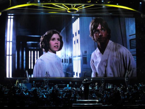 Princess Leia Organa and Luke Skywalker