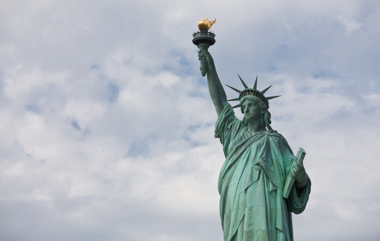 The Statue of Liberty on Jan. 17, 2013. (Samira Bouaou/The Epoch Times)