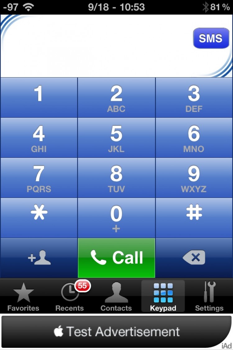 Talkatone lets you make free calls over a data connection. (Tan Truong/The Epoch Times) Talkatone lets you make free calls over a data connection. (Tan Truong/The Epoch Times)