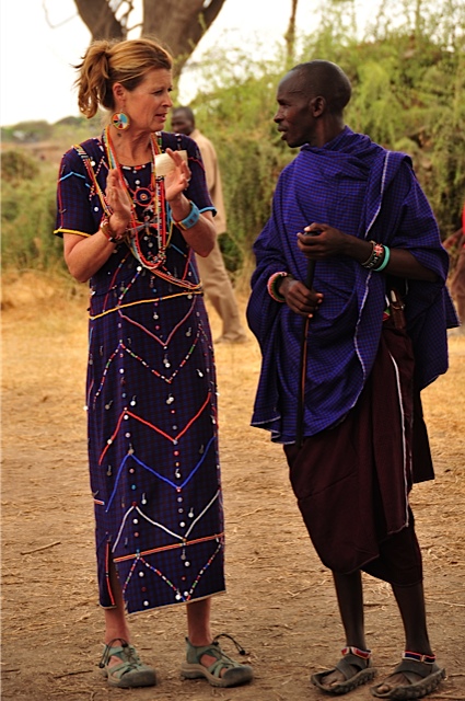 Terri Gabrielsen and James Ole Kamete, the founders of Africa Schools of Kenya (ASK). (Courtesy of ASK) Terri Gabrielsen and James Ole Kamete, the founders of Africa Schools of Kenya (ASK). (Courtesy of ASK)