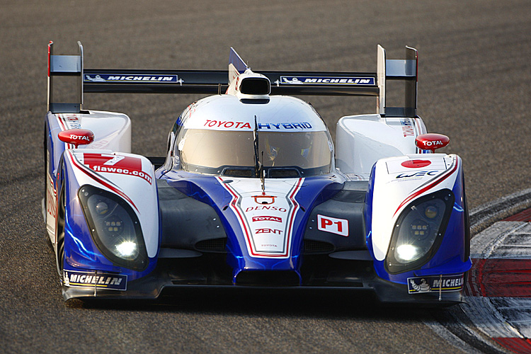 Toyota had a significant edge in speed in the second Free Practice session for the WEC Six Hours of Shanghai. (Toyota Motorsports)